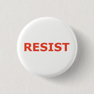 RESIST - Röd varning Knapp