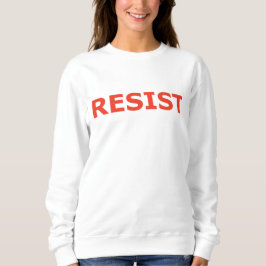 RESIST - Röd varning T-shirt