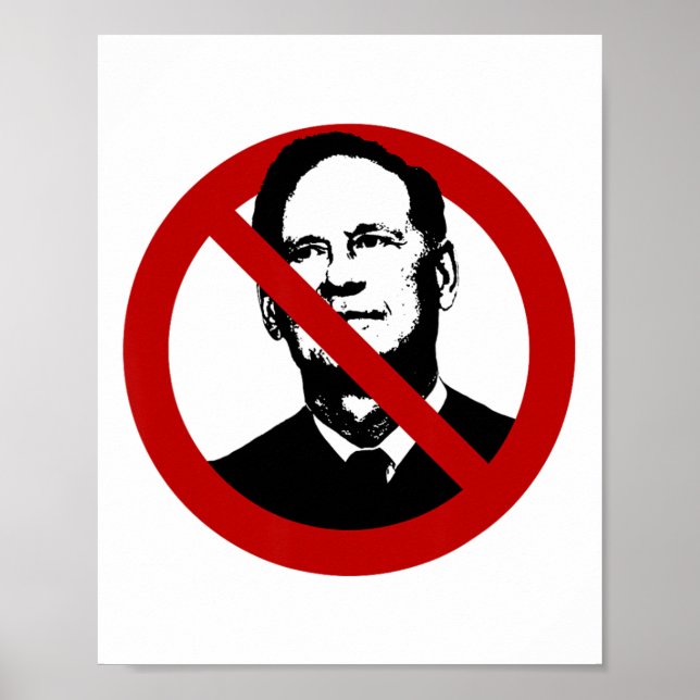 Resist Samuel Alito Scotus Supreme Court Defend Ro Poster (Framsidan)