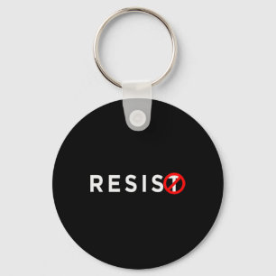 Resist skirt #resist Anti Trump #odelbar 1 Nyckelring