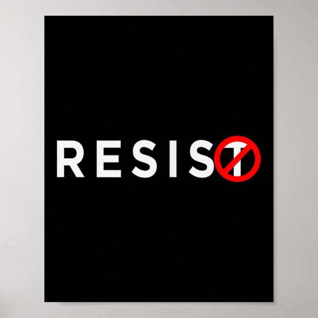 Resist skirt #resist Anti Trump #odelbart Poster (Framsidan)