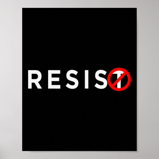 Resist skirt #resist Anti Trump #odelbart Poster (Framsidan)