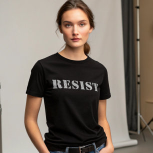 RESIST - ställ dig upp för din Höger Protest i mar T Shirt
