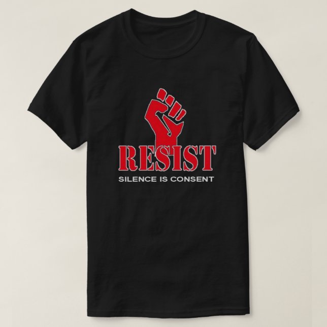 Resist T-Shirt (Design framsida)