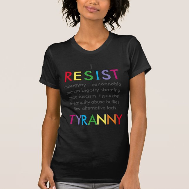 RESIST TEE SHIRT (Framsida)