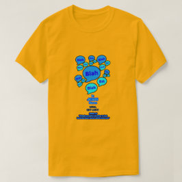 Resist the devil - Blue Logo - T Shirt