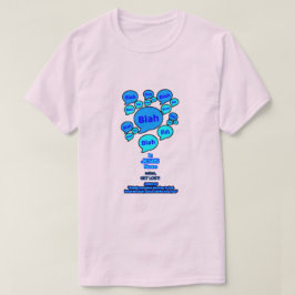 Resist the devil - Blue Logo - T Shirt