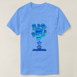 Resist the devil - Blue Logo - T Shirt