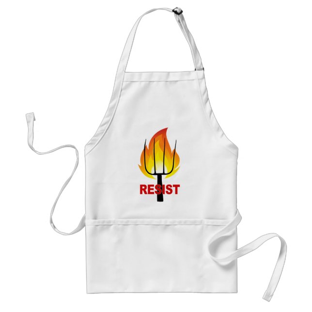 Resist Torch och Pitchfork Förkläde (Framsidan)