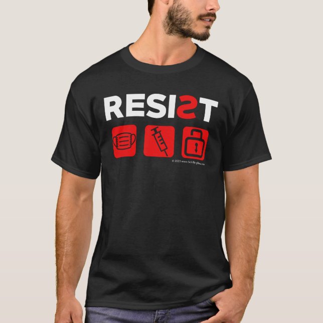 RESIST Tyranny T Shirt (Framsida)