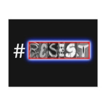 #RESIST-vykort—JULY TREVOR
