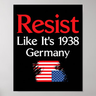 Resistas som 1938 Tyskland Poster