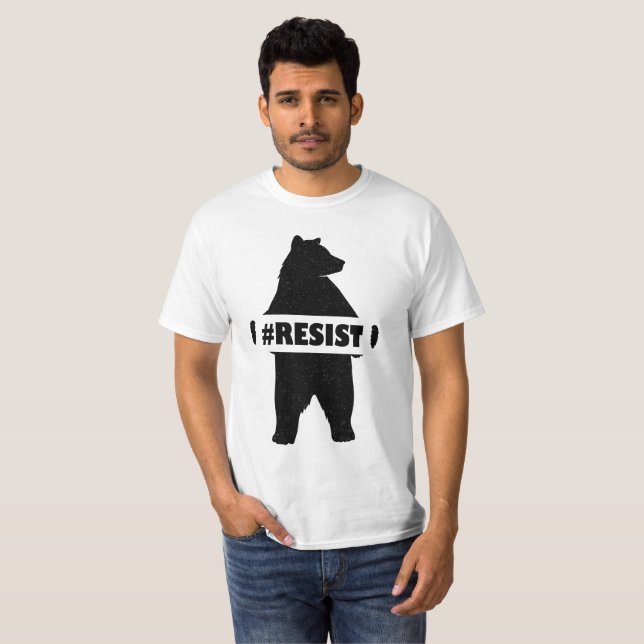 #RESISTbjörn T-shirt (Hel framsida)