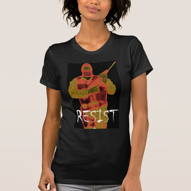 resistblack t-shirt (Framsida)