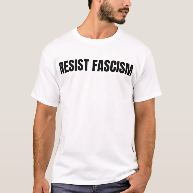 Resistenfascism T Shirt (Framsida)