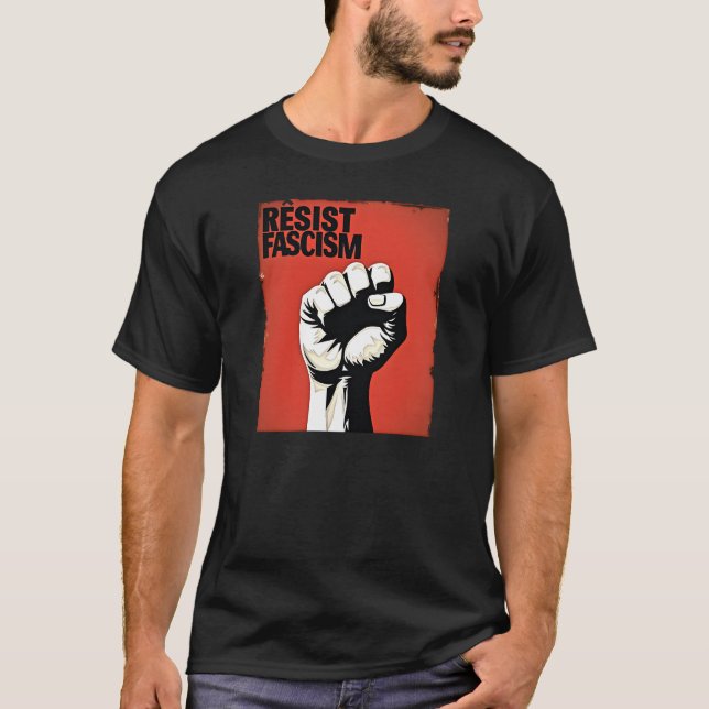 Resistenfascism T Shirt (Framsida)