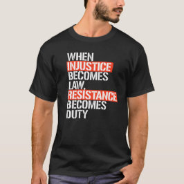 RESISTENS BLIR TULL T SHIRT