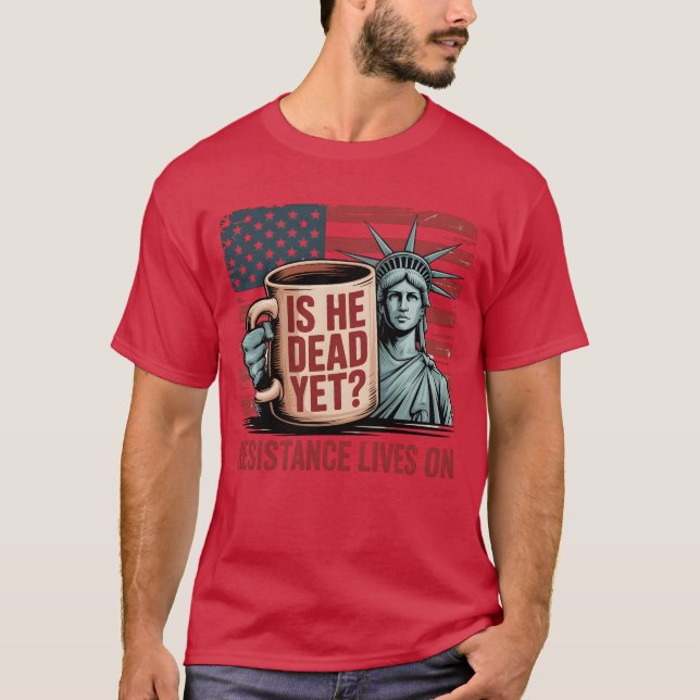 RESISTENS LIV PÅ T SHIRT (Framsida)