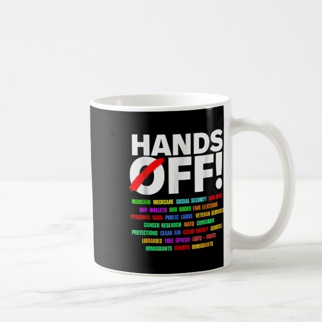 Resistens mot säkerhetsprotester mot händer utanfö kaffemugg (Höger)