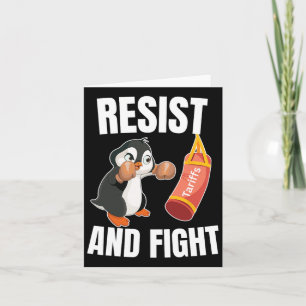 Resistens och bekämpning av penguin Boxing Tariff Kort