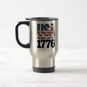 Resistens som 1776 Patriotic Soldiers USA Resemugg