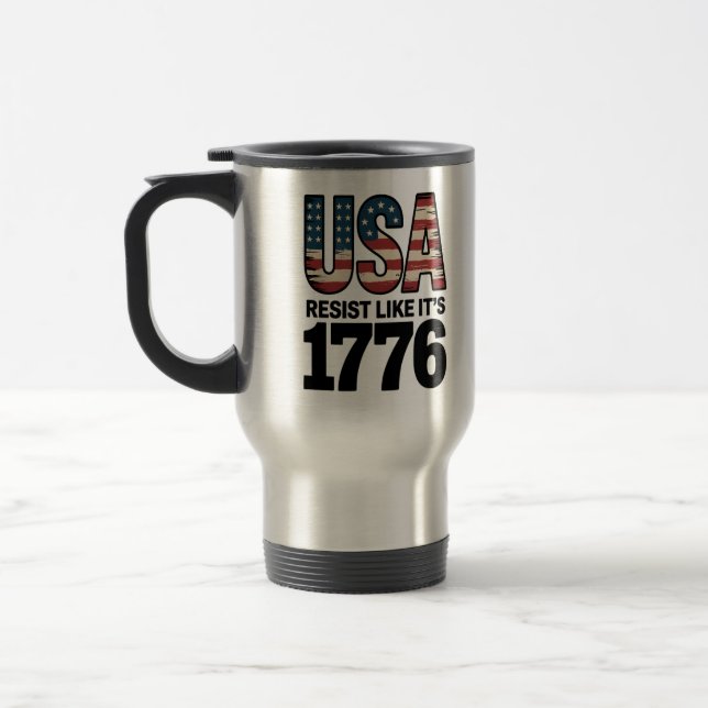 Resistens som 1776 Patriotic Soldiers USA Resemugg (Vänster)