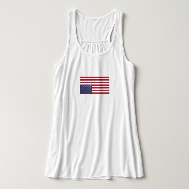 Resistens T-Shirt Linne Med Racerback (Design framsida)