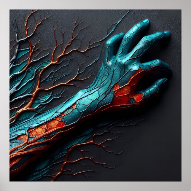 Resistensens ventiler - AI utom gränserna Poster (Framsidan)