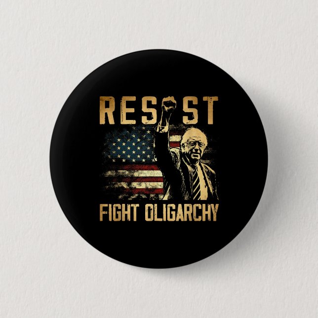 Resistent Bernie Sanders Fight Oligarchy Freedom P Knapp (Framsida)