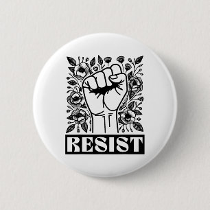 Resistent Blommigt Anti Trump Policy Protest Liber Knapp