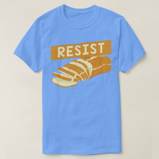 Resistent Brett Wheat Free Diet Gluten Free T Shirt (Design framsida)