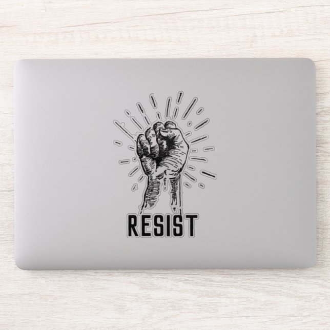 Resistent Fist Sticker Klistermärken (Dator)