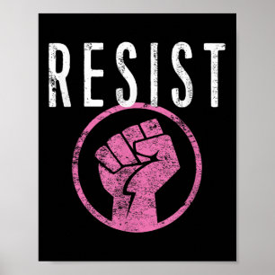 Resistent FT Shirt - vara en del av motståndet - Poster