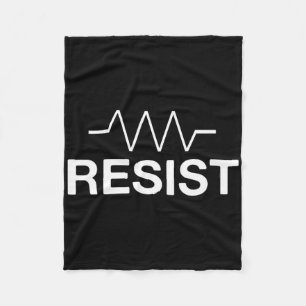 Resistent funktionell Electronics Circuit Resistor Fleecefilt