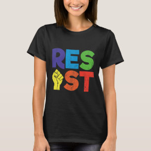 Resistent Gay LGbt-gemenskapsstöd för kök P T Shirt