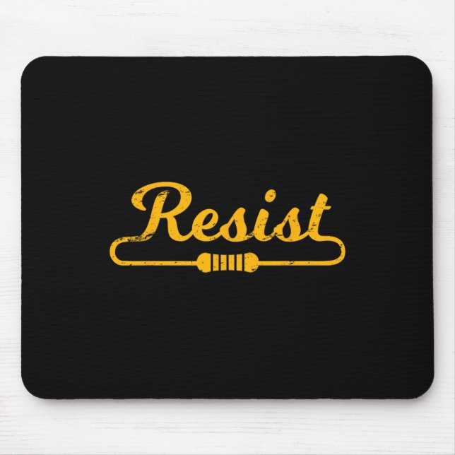 Resistent Gift-idé för elektriskt Ingenjör Musmatta (Framsidan)