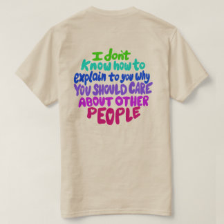 Resistent hand Lettered T Shirt