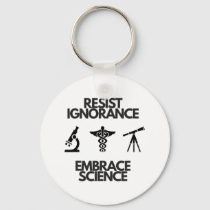 Resistent Ignorance Embrace Science Verktyg of the Nyckelring