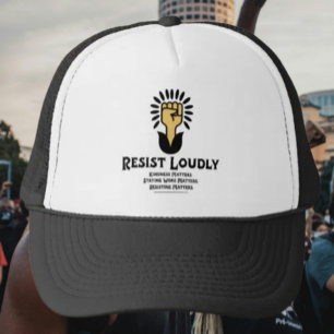 Resistent Louely Truckerkeps Antifascistisk effe