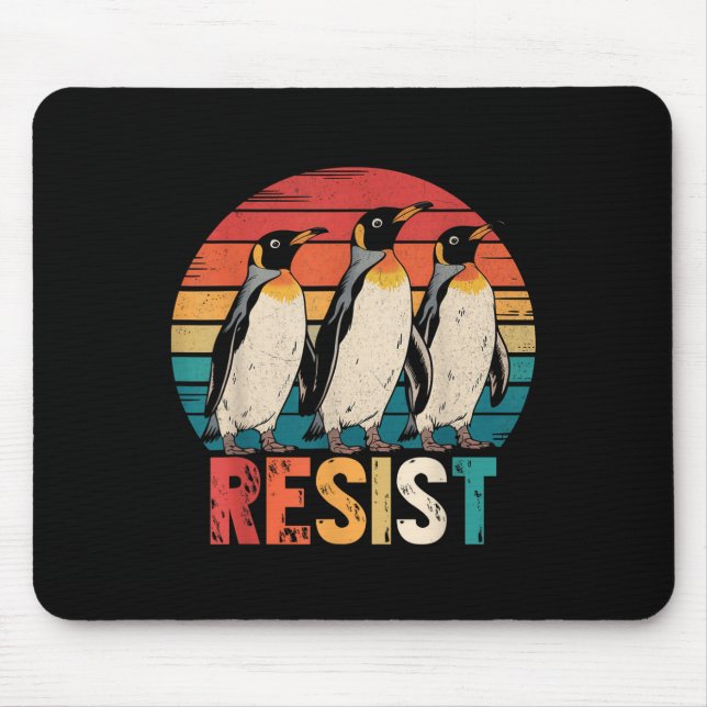 Resistent Penguins protest mot Tariffs Penguin Re Musmatta (Framsidan)