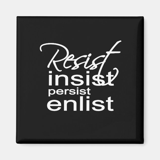 Resistent permanent Enlist Hillary Mantra Magnet (Framsidan)