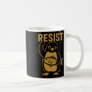 Resistent Rebel Penguin Anti-trump Protest Against Kaffemugg