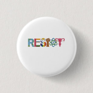 Resistent Shirt Resistance Fight Fist Protest Libe Knapp