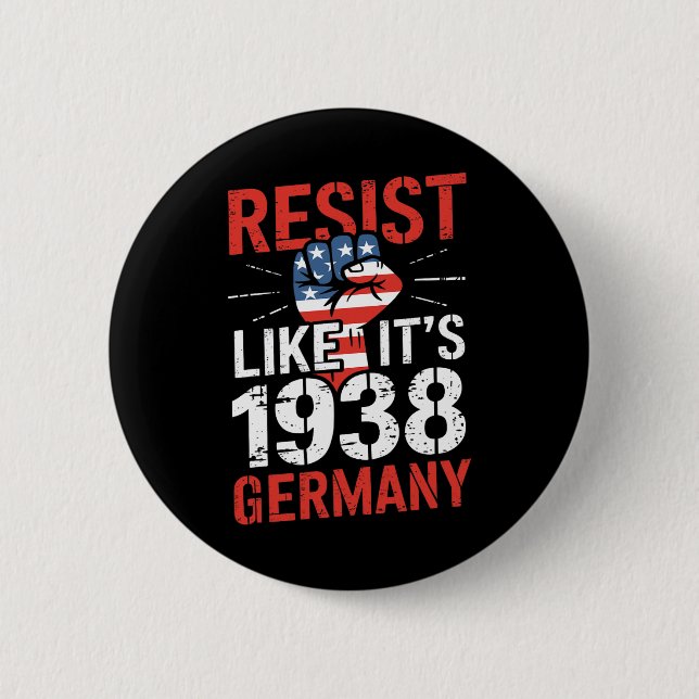 Resistent som 1938 års Tysklanda antiaktivistisk a Knapp (Framsida)