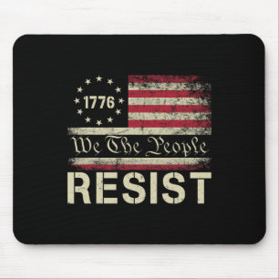 Resistent Trast Protest against Policy US Flagga w Musmatta