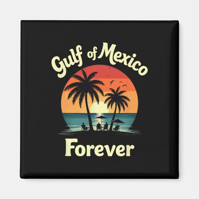 Resistent Trump Bukt i Mexiko Forever Magnet (Framsidan)