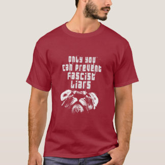 Resistenta fascistiska lögnare Tariffs Politiska f T Shirt