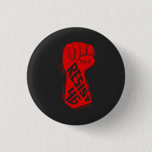 Resistera 46 Clenched Fist Anti-Biden Knapp
