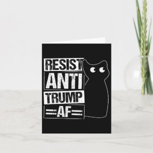 Resistera antitrumpursupplösning för antitrumpursu kort