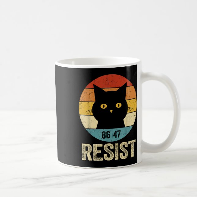 Resistera antitrumpuskatt för Retro Resistent anti Kaffemugg (Höger)